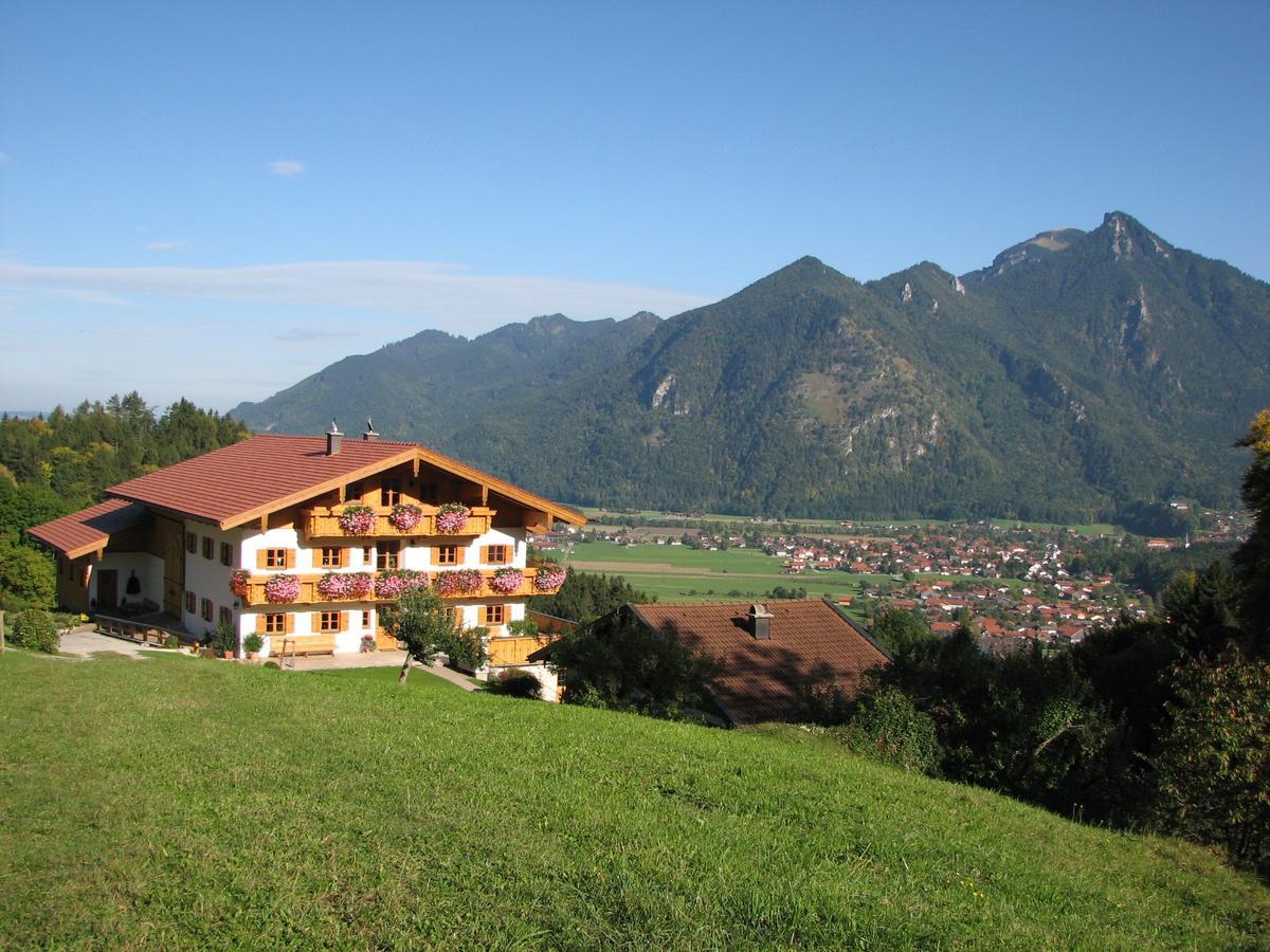 Hacher Josef - Bergpanorama Ferienwohnungen | Chiemgau Karte Марквартштайн Экстерьер фото