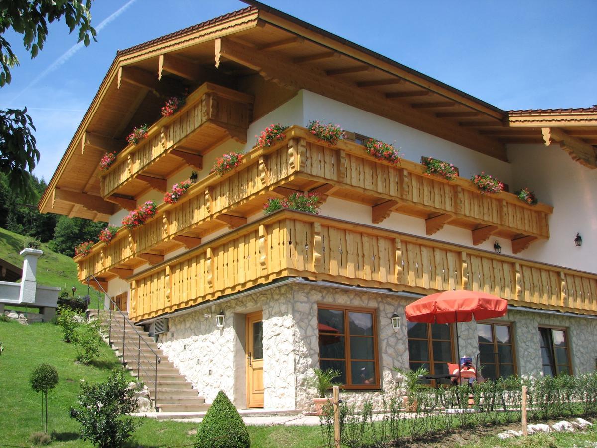 Hacher Josef - Bergpanorama Ferienwohnungen | Chiemgau Karte Марквартштайн Экстерьер фото